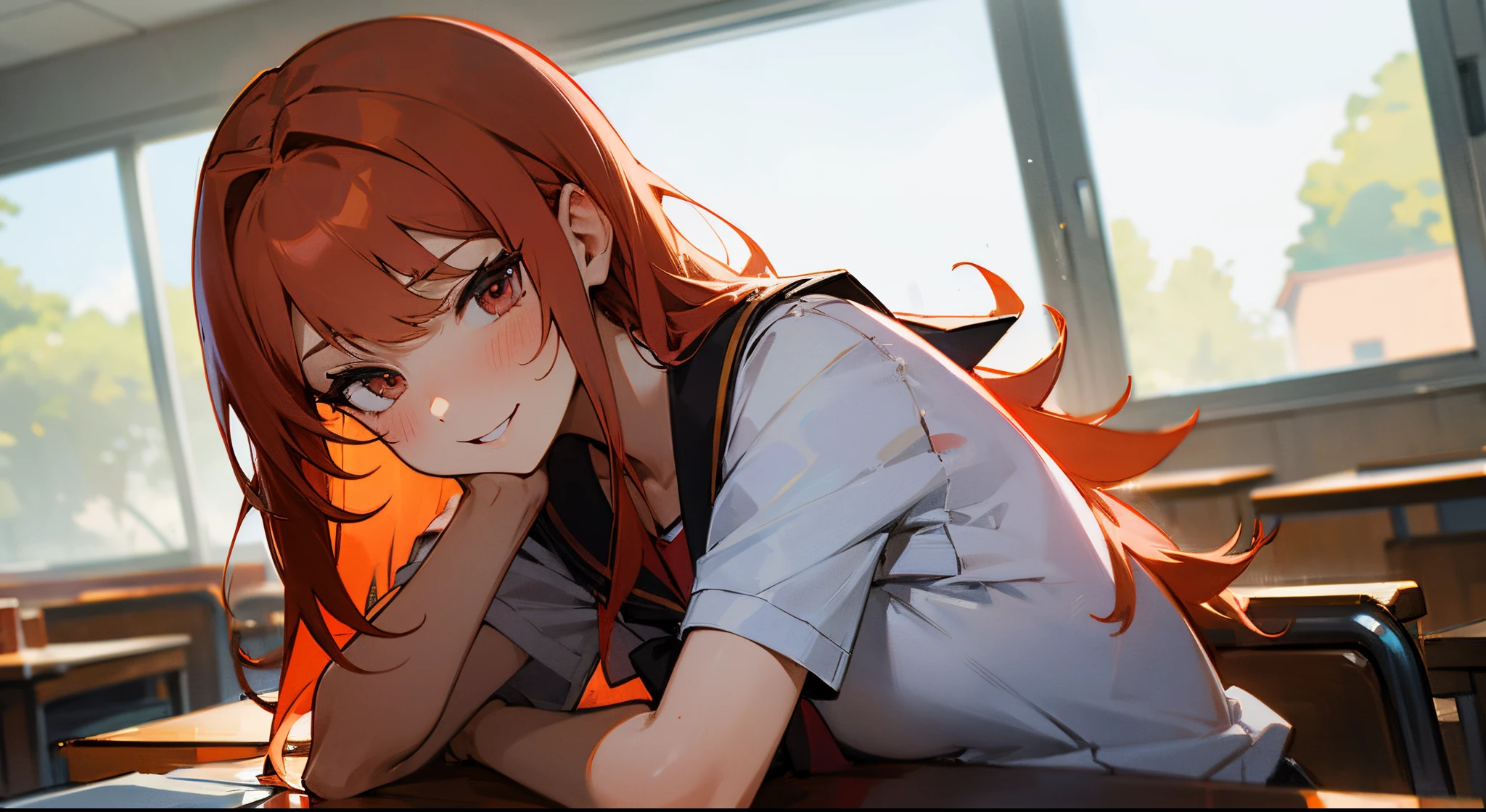 (Banfalti) (Laughter) (girls) (Redhead) (college guy) (Tsundere) (whisper)