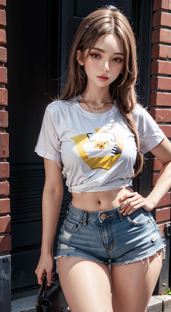 yellow t-shirt pikachu t-shirt