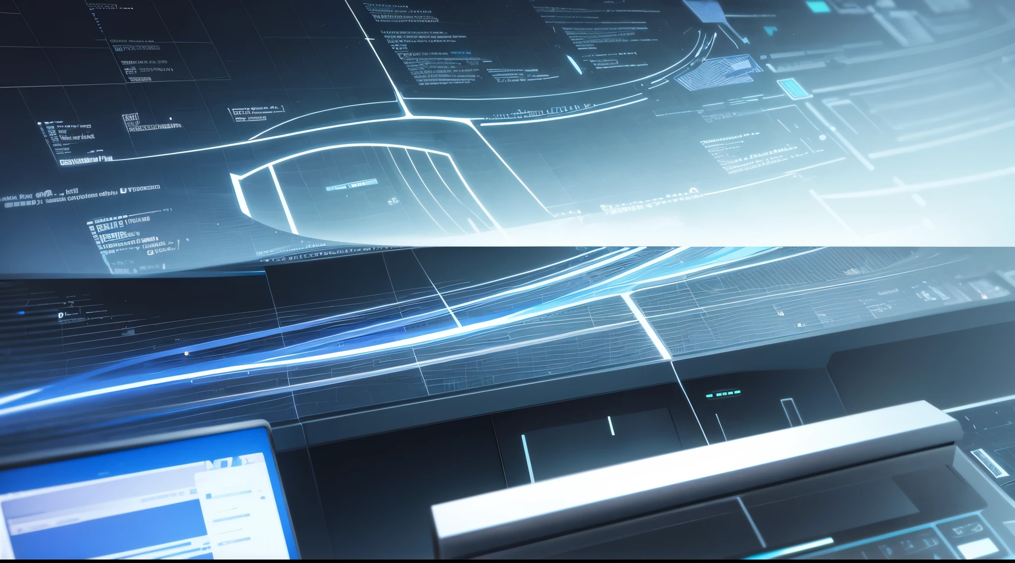 Engaging 3D visualization featuring stunning graphs、glinting