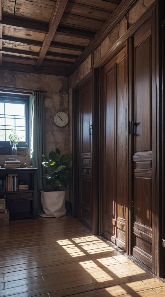 Masterpiece, Best Quality, (Extremely detailed CG unity 8k wallpaper), (Best Quality), (Best Illustration), (Best Shadow Mushroom House Covered with Mosirefly，wtarlight surrounds the room，petals, isometric 3D, octan render,光线追踪,The ultra-detailliert,