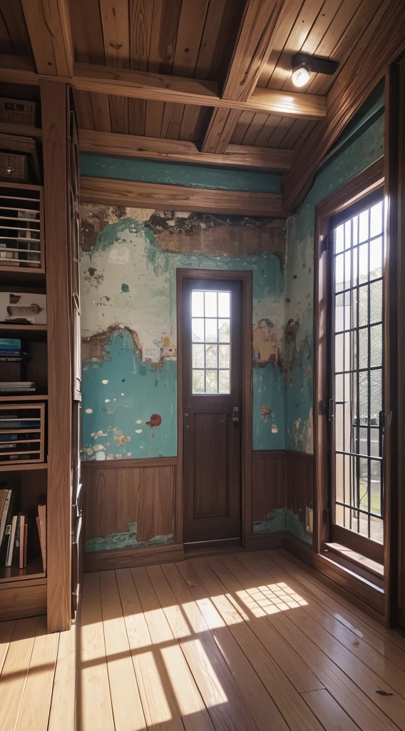 Masterpiece, Best Quality, (Extremely detailed CG unity 8k wallpaper), (Best Quality), (Best Illustration), (Best Shadow Mushroom House Covered with Mosirefly,wtarlight surrounds the room,petals, isometric 3D, octan render,光线追踪,The ultra-detailliert,