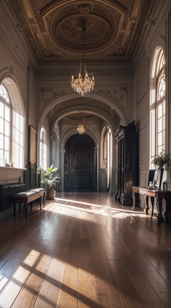 Masterpiece, Best Quality, (Extremely detailed CG unity 8k wallpaper), (Best Quality), (Best Illustration), (Best Shadow Mushroom House Covered with Mosirefly,wtarlight surrounds the room,petals, isometric 3D, octan render,光线追踪,The ultra-detailliert,