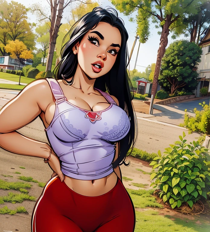 master part, melhor qualidade,Anissiaanisi,(Pixar 1.23 estilo), 2d, Artgerm 4K, Artgerm extremamente detalhado, in digital illustration style