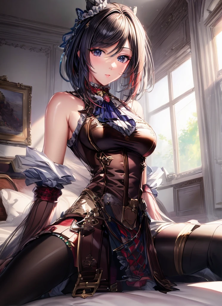 (masterpiece ,Best Quality,Insanely detailed),Beautiful 8K CG artwork,1 absolutely beautiful woman,solo,big beast,