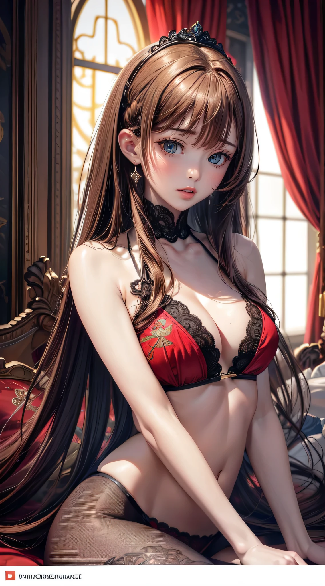 Pornographic Images,NSFW,vaginal,SEX,(Cinematic scene,Fantasy Art,Highest image quality,portrait of ultra realistic,(8K),Ultra-realistic,Best Quality,High quality,High Definition,high quality texture,high detailing,Beautiful detailed,fine detailed,extremely details CG,Detailed texture,realistic representation of face,masutepiece,presence,Dynamic,Bold),1gir,Ultra detailed skin,Curve,Petite,Beautiful breasts,Large breasts,pale skin,pointed breast,Erect nipples,(super thin hair),(ultra soft hair),(ultra straight hair),Swept long bangs,very light coppery amber hair,Hair over one eye,(embroidered lace swimsuit,see through)
