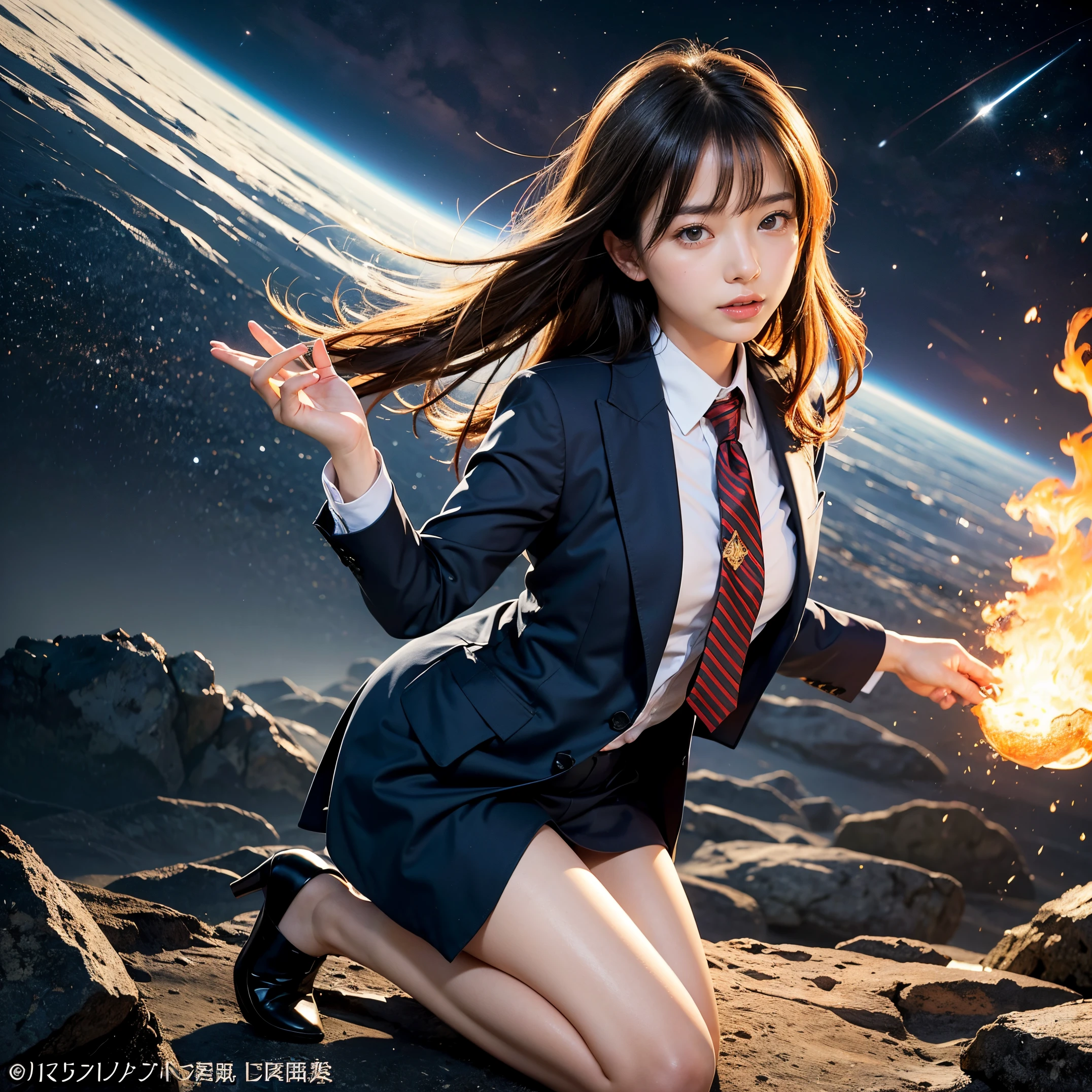 (ExtremelyDetailed ((Personification as a LittleGirl of (" Risa Yukihira ")))) DelicateClothing Textures. High-level UltraDetailed Wallpaper, (8K TopQuality Masterpiece of CommercialPhoto), PerfectLighting, Absurd MysticSight Tyndall Effect Scattering (StudioGray background with (Overflowing oodles RainbowColor (Starry Particles BokeH))), (Assfocus RoundlyButts) (Exposed  SFW)  BREAK  (Acutance:0.88) (NOGIZAKA FaceVariations) Extremely Detailed KAWAII face, Childish PerfectAnatomy, CaptivatingGaze ReflectiveEyes with (SparklingHighlights:1.28), DoubleEyelids with (Delicate VoluminousLong Eyelashes:0.88), GlossyRED Lips with BeautifulDetails, PUNIPUNI RosyCheeks, Radiant PearlSkin with clear transparency, Glowing DowneyHair, { (Dynamic Joyful expressions LifeLike Rendering:1.4) | (:d) } . (large eyes:-1) . 