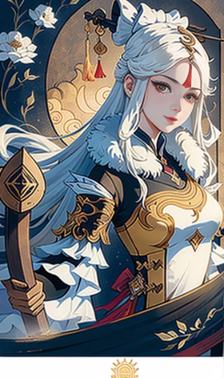 A girl, ancient Chinese costume, sunshine, clear face, clean white background, masterpiece, super detail, epic composition, ultra HD, high quality, extremely detailed, official art, uniform 8k wallpaper, super detail, 32k -- v 6