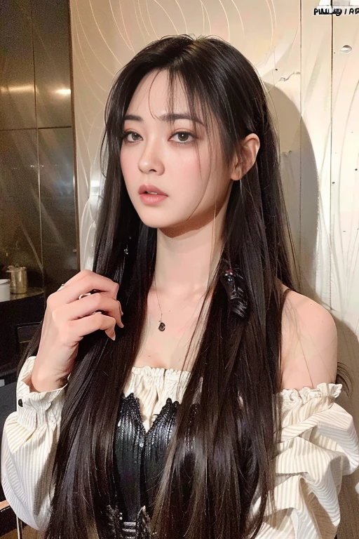 super long hairs, very long hairs, highly detailed hairs, absurdly long hairs, voluminous long hairs, straight posture, (((girl holding her hairs and tieing them)))