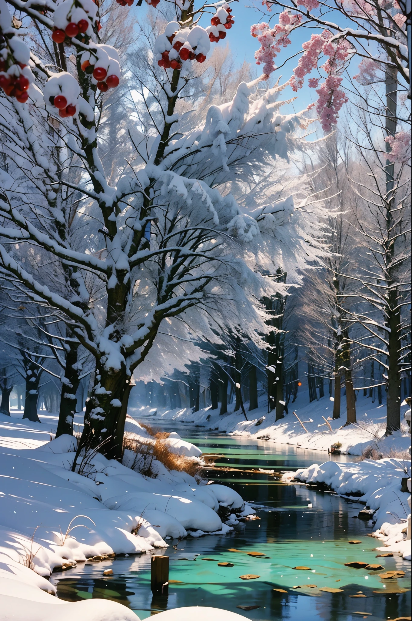 alcateia de lobo andando na neve. --auto --s2