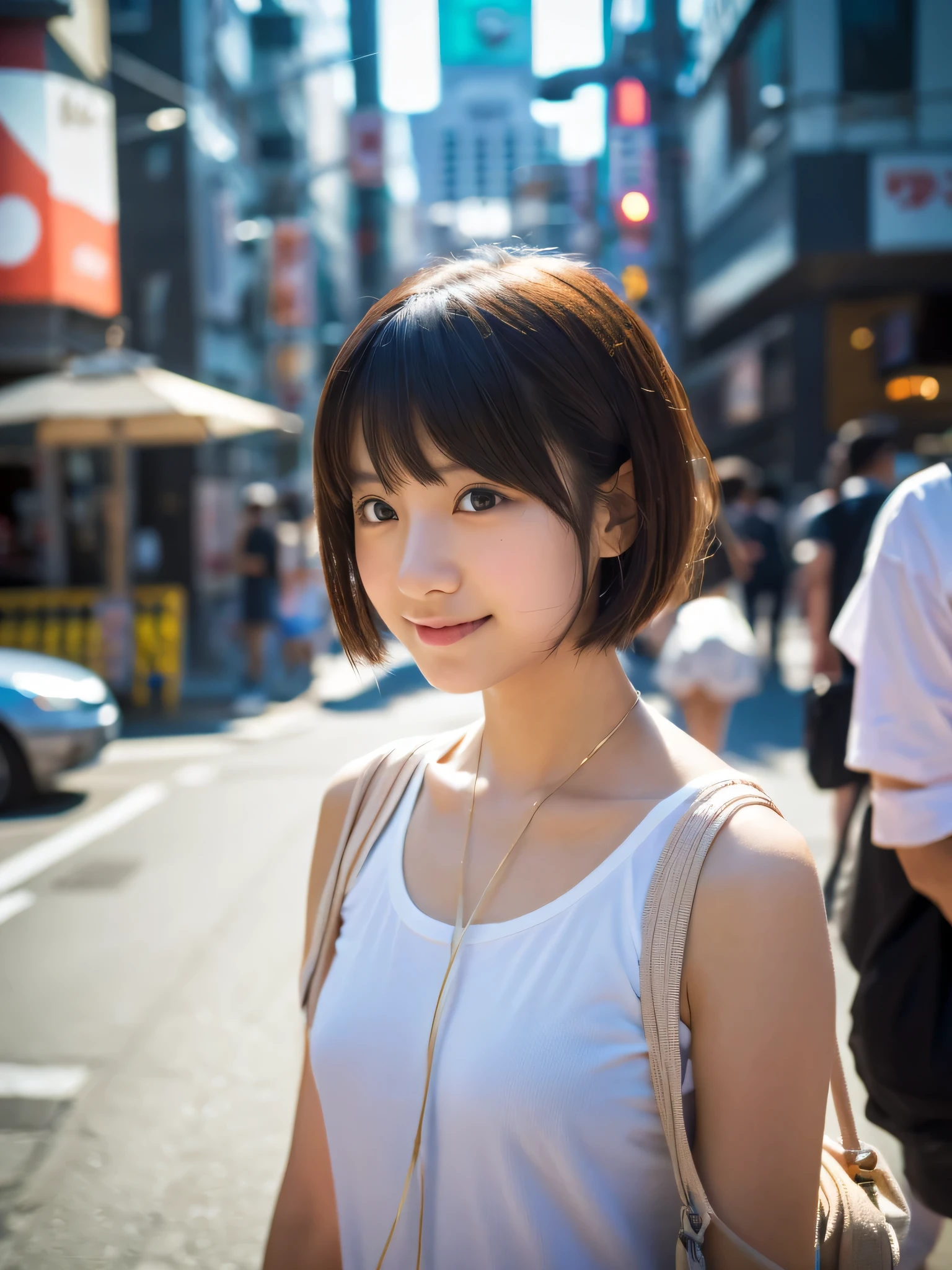 独奏、girl with、Super beauty、(濃い緑のワンピース水着を着たgirl with:1.5)、(Full body like:1.2)、japanese bodybian、独奏)、thighs gap、A smile:1.4、University、cute little女子高生、short-cut、(混雑しているakihabara:1.2)、Detailed Realistic、Skin Texture、(realistic human skin texture)、Front view View viewer、natural soft light、Daytime、in a street、deep-shadows、cute little、21 years old BREAK、
a street、The state of the store、akihabara、Shinjuku、BREAK when no one is around、
ultra best quality、masterpiece、超hight resolution、depth of fields、(Photorealsitic:1.4)、(awardwinning photo、信じられないほどのmasterpiece:1.3) 、Raw photography、the golden ratio、the Extremely Detailed CG Unity 8K Wallpapers、Detailed and complex、Original、hight resolution、Raw foto、(perfect body type)、Detailed and complex、Digital SLR、softlighting、(background person blur:1.1)、SIGMA 85 mm F/1.4、50mm Lenac lighting、nffsw、hyper realstic、Color Grade、dynamicposes、portlate、