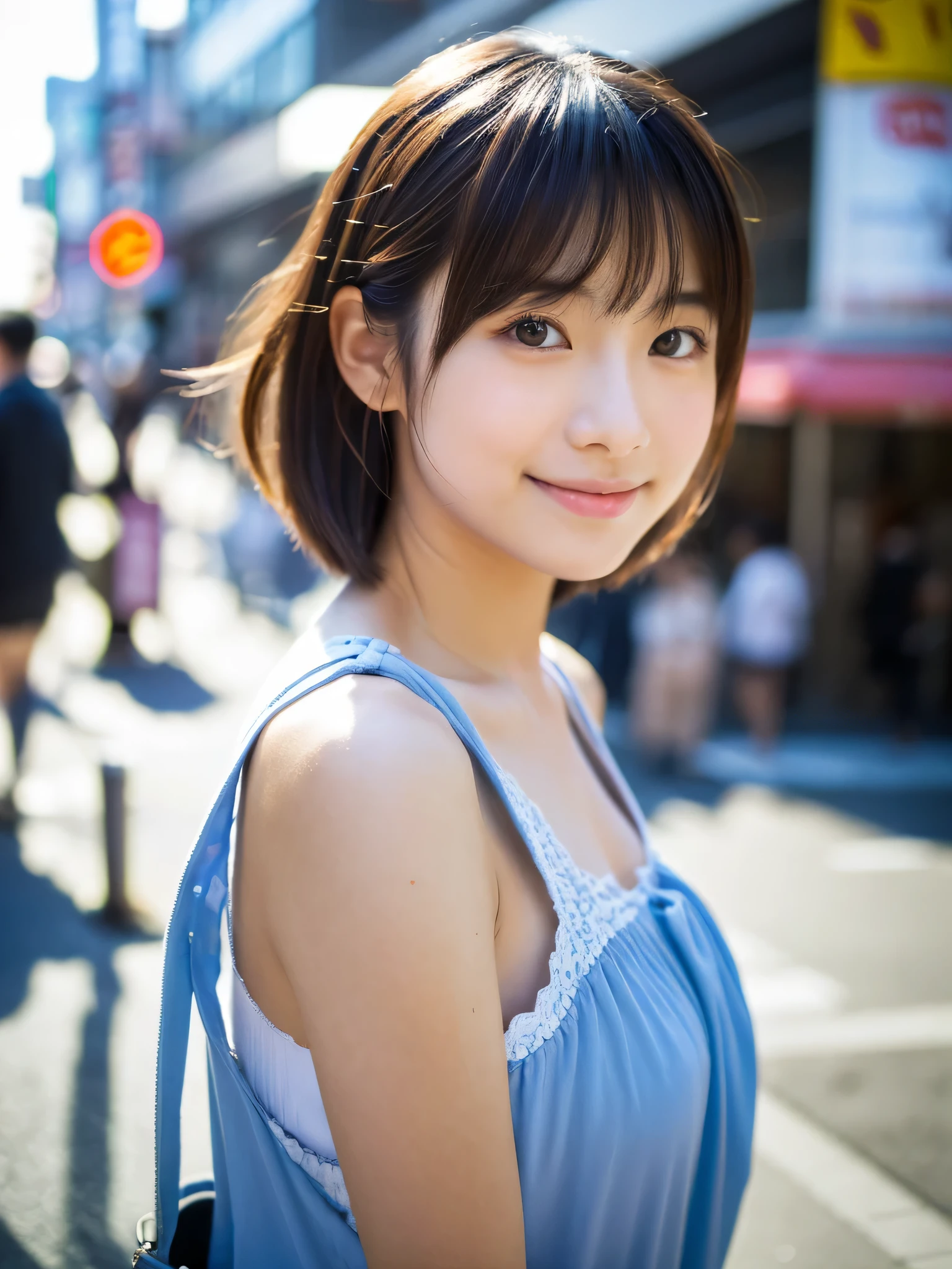 独奏、girl with、Super beauty、(緑のワンピース水着を着たgirl with:1.5)、(Full body like:1.2)、japanese bodybian、独奏)、thighs gap、A smile:1.4、University、cute little女子高生、short-cut、(混雑しているakihabara:1.2)、Detailed Realistic、Skin Texture、(realistic human skin texture)、Front view View viewer、natural soft light、Daytime、in a street、deep-shadows、cute little、21 years old BREAK、
a street、The state of the store、akihabara、Shinjuku、BREAK when no one is around、
ultra best quality、masterpiece、超hight resolution、depth of fields、(Photorealsitic:1.4)、(awardwinning photo、信じられないほどのmasterpiece:1.3) 、Raw photography、the golden ratio、the Extremely Detailed CG Unity 8K Wallpapers、Detailed and complex、Original、hight resolution、Raw foto、(perfect body type)、Detailed and complex、Digital SLR、softlighting、(background person blur:1.1)、SIGMA 85 mm F/1.4、50mm Lenac lighting、nffsw、hyper realstic、Color Grade、dynamicposes、portlate