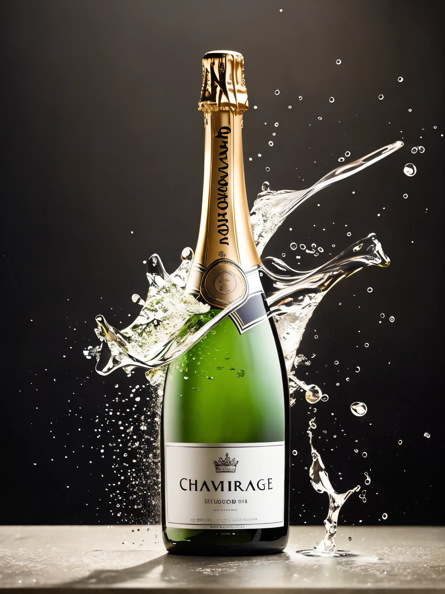 splash de champagne