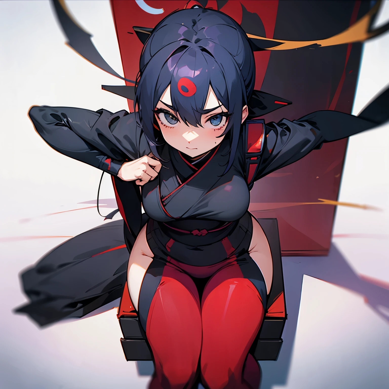 Sit up female pervert ninjartist shoulder