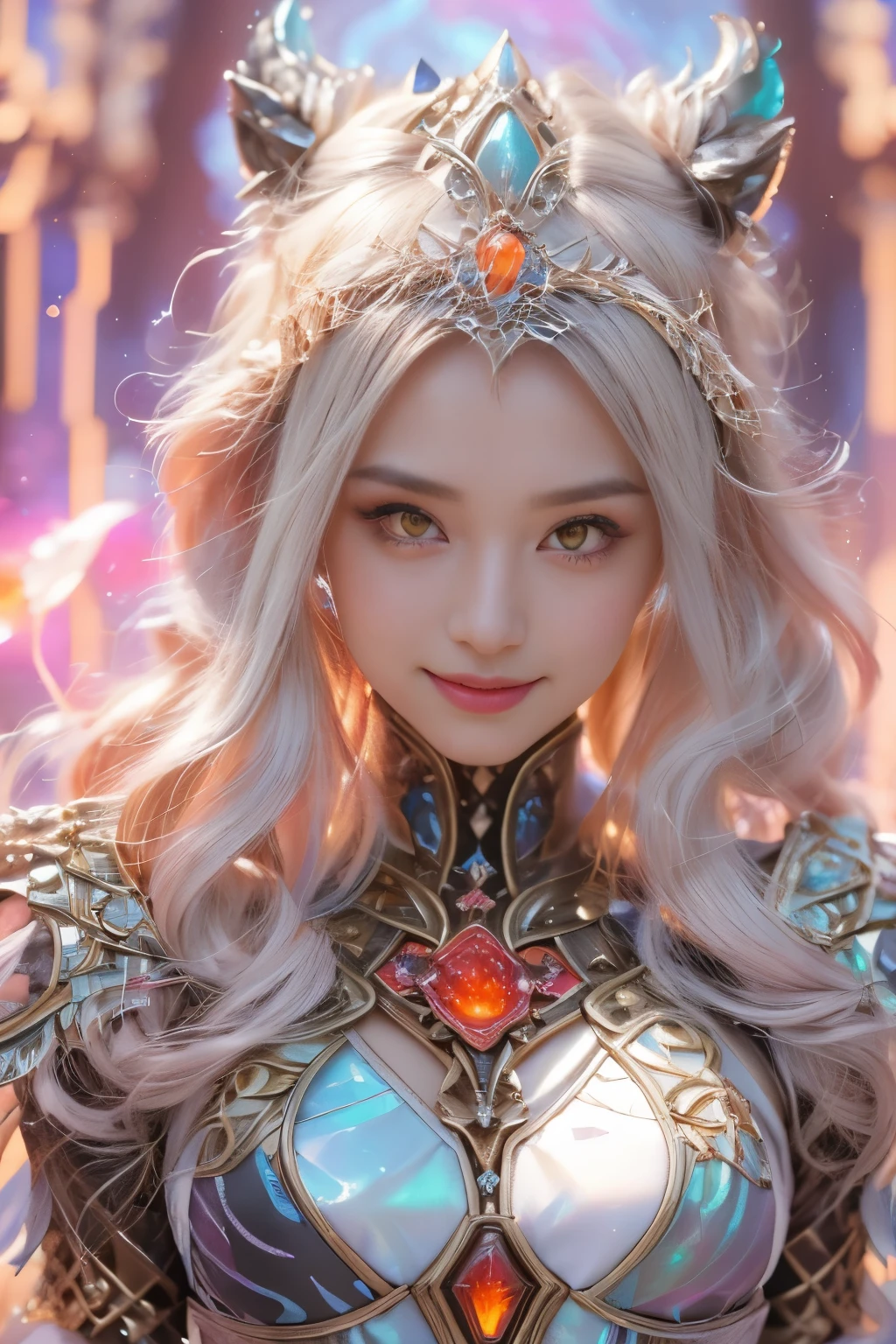 (Two beautiful teenage italian girls:1.6), Close friends, (They are hugging each other:1.2), Kiss her cheek or chest,(Detailed iridescent bodysuit with beautiful fractal or marble design:1.5), Incredible and spectacular scenes, ((High quality)), ((Detailed)), ((Fantasy)), Blue Plasma Brain, Green Plasma Body, Showing her armpits, beutiful breast,  obscenity, (Lewd smile:1.2), coarse, Obscene,  (Immoral:1.2), Lachish, (small breasts with beautiful raised pink areolas,,,:1.5), (Cameltoe), (Expression of ecstasy:1.2), Photorealistic, Official art, Unity 8K Wall , 8K Portrait, Best Quality, Very high resolution, (Incredibly beautiful nature background:1.6), (18 years old:1.5), (Sexy and glamorous:1.1), (A coquettish expression:1.6), (seductively smiling:1.6),  (erotic posing:1.9), (Model Posing:1.8), Beautiful seductive face, Portrait, (Thick eyebrows:1.4), (Big scarlet eyes:1.6), Beautiful eyes with fine symmetry, (Ultra detailed eyes:1.4),(Highly detailed face and eyes:1.7), (High-resolution red-eye:1.8), Intimate face, (ultra detailed skin texture:1.4), White skin, pale skin, Perfect Anatomy, Thin, (Beautiful toned body:1.5), Highly detailed hair,  (Moist skin:1.2), No makeup, (dark circles:1.1), Good anatomy, Focus Face, good-looking, (Emilia Clark:0.6) (Emma watson:0.3),(Jennifer Connelly:0.4),  Elegant face, Nice,  (A delicately crafted necklace is wrapped around her neck...), (Bioluminescence with brilliant brilliance:1.4), (Luminous magic circle:1.5), Ruins of an ancient castle, Shining majestic cloud masses and sky, lightning bolt, Epic Realistic, (Greg Rutkowski:0.8), (teal and orange:0.4), (Art Station:1.5), Cinematic, (NSFW:1.2),  Hyper Detailed, Dramatic light, (Intricate details:1.1), Beautiful black hair,　(Wearing a gauntlet with a dense and very beautiful design decorated with jewels:1.1), Small chest, Galaxy, (nebulas:1.6), The Dark Knight, Fully armored body focus