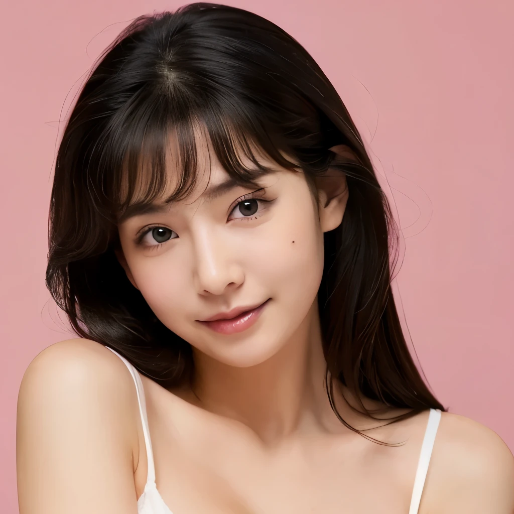 nipple、Gentle eyes、maternal、Breast milk out of the、A dark-haired、