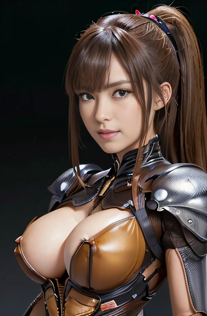 (High resolution,masutepiece,Best Quality,extremely details CG, Anime, Official art:1.4), Realistic, Photo, amazing fine details, all intricate, gloss and shiny,awesome many layers, 8k wallpaper, 。.3D, sketch, kawaii, Illustration,( Solo:1.4), perfect female proportion,villainess, (Fusion of dark brown cockroach and lady:1.4), (Brown cockroach form ready:1.2), (Brown cockroach woman:1.2), (Fusion:1.2), (Solo:1.4), (Evil smile:1.2), muscular, Abs, (cockroach brown exoskeleton bio insect Suit:1.4), (Cockroach brown exoskeleton bioinsect armor:1.2), (Brown  cockroach wings:1.4), (Brown cockroach antenna:1.3),mecha musume,Sexy_race_queen,nun,high leg  leotard,Chun-li,ninjartist_Suit,1girl in