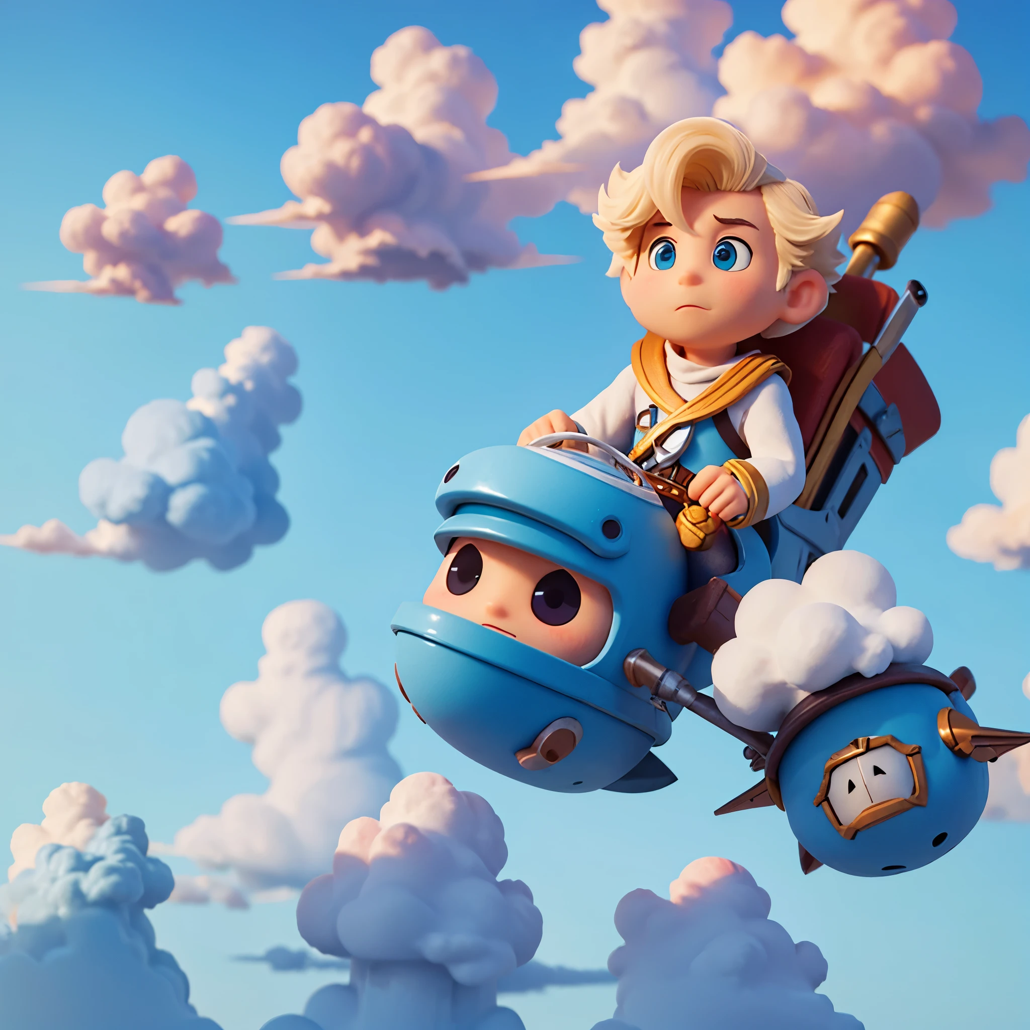 In which Captain Cloud discovers a mysterious cloud formation and sets out on a journey to uncover its secrets.