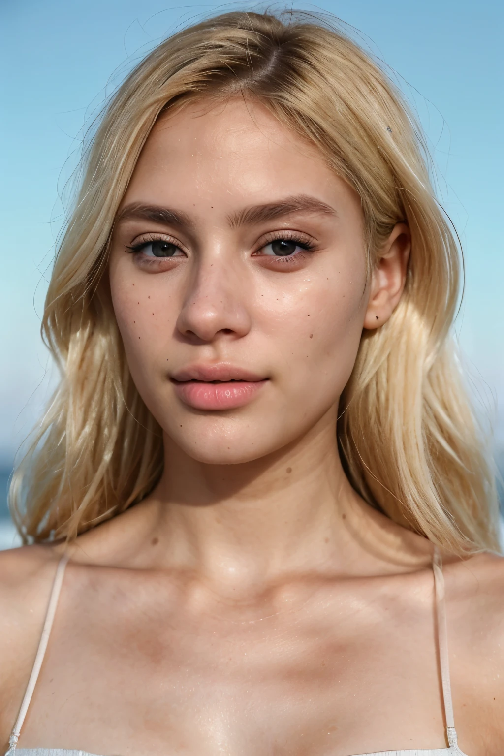 blonde woman, gorgeous, 21 years old, ultra realistic, 4k, pores, textured skin, a woman named yasmine123