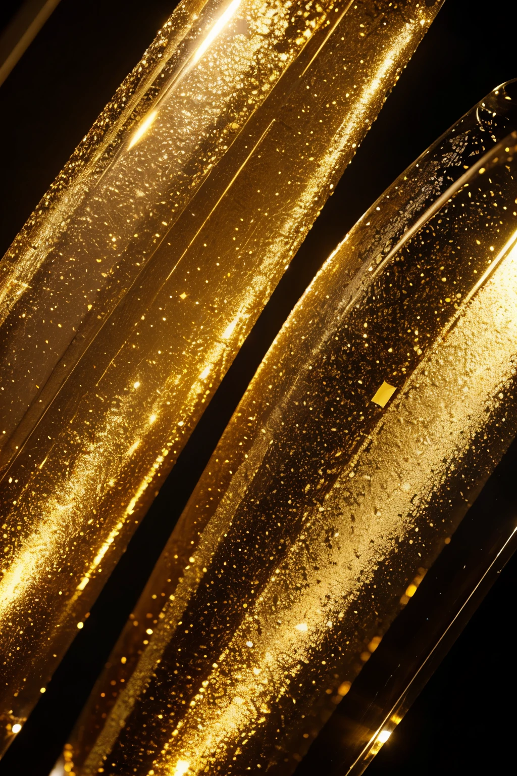 gold texture, glass, crystal, glowing