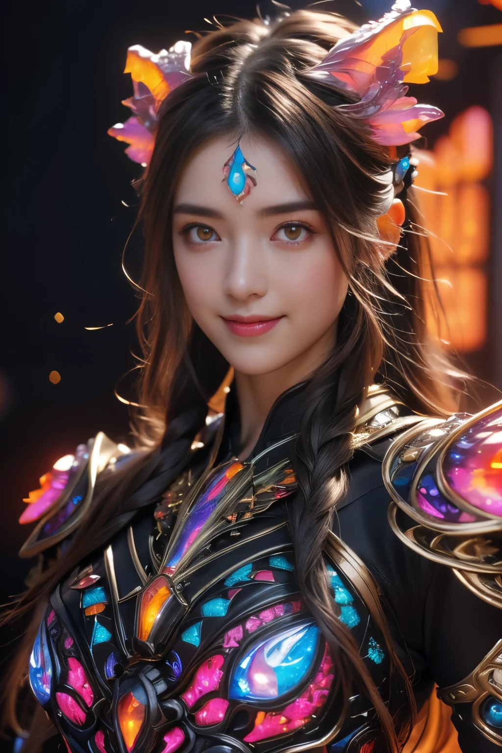 (Two beautiful age Italian girls:1.6), Close friends, (They are hugging each other:1.2), Kiss her cheek or chest,(Detailed iridescent bodysuit with beautiful fractal or marble design:1.5), Incredible and spectacular scenes, ((High quality)), ((Detailed)), ((Fantasy)), Blue Plasma Brain, Green Plasma Body, Showing her armpits, beautiful breast, obscenity, (Lewd smile:1.2), coarse, Obscene, (Immoral:1.2), Lachish, (small breasts with beautiful raised pink areolas:1.5), (Cameltoe), (Expression of ecstasy:1.2), Photorealistic, Official art, Unity 8K Wall , 8K Portrait, Best Quality, Very high resolution, (Incredibly beautiful nature background:1.6), (18 years old:1.5), (Sexy and glamorous:1.1), (A coquettish expression:1.6), (seductively smiling:1.6), (erotic posing:1.9), (Model Posing:1.8), Beautiful seductive face, Portrait, (Thick eyebrows:1.4), (Big scarlet eyes:1.6), Beautiful eyes with fine symmetry, (Ultra detailed eyes:1.4),(Highly detailed face and eyes:1.7), (High-resolution red-eye:1.8), Intimate face, (ultra detailed skin texture:1.4), White skin, pale skin, Perfect Anatomy, Thin, (Beautiful toned body:1.5), Highly detailed hair, (Moist skin:1.2), No makeup, (dark circles:1.1), Good anatomy, Focus Face, good-looking, (Emilia Clark:0.6) (Emma watson:0.3),(Jennifer Connelly:0.4), Elegant face, Nice, (A delicately crafted necklace is wrapped around her neck), (Bioluminescence with brilliant brilliance:1.4), (Luminous magic circle:1.5), Ruins of an ancient castle, Shining majestic cloud masses and sky, lightning bolt, Epic Realistic, (Greg Rutkowski:0.8), (teal and orange:0.4), (Art Station:1.5), Cinematic, (NSFW:1.2), Hyper Detailed, Dramatic light, (Intricate details:1.1), Beautiful black hair, (Wearing a gauntlet with a dense and very beautiful design decorated with jewels:1.1), Small chest, Galaxy, (nebulas:1.6), The Dark Knight, Fully armored body focus