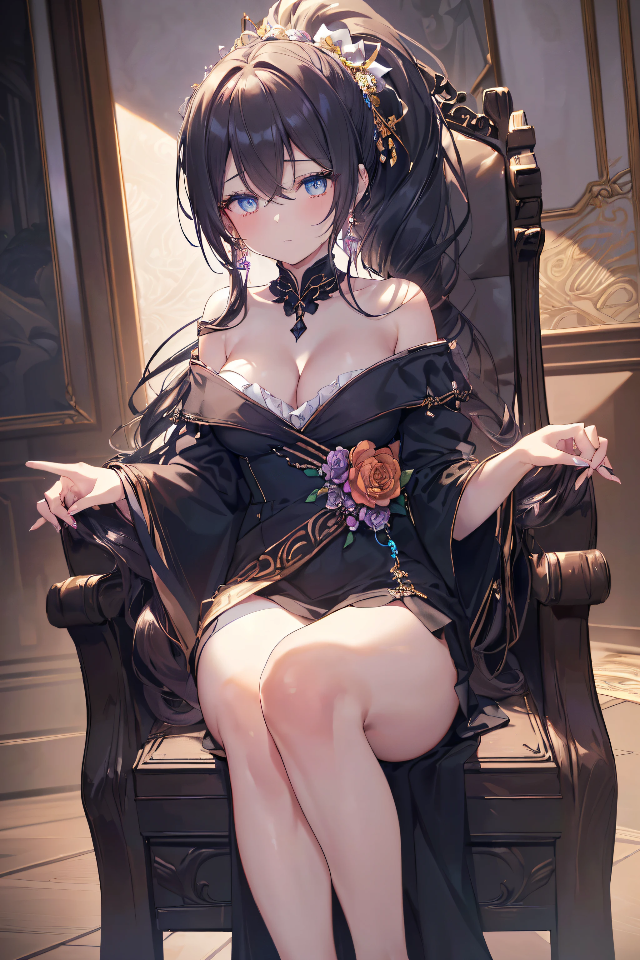 {Anime, sur l’art, profondeur de champ, Flou de mouvement, Lumière rougeoyante, Chef-dœudansre, anatomiquement correct, peau texturée, high détails, Primé, meilleur qualité, Haute résolution, 16k))} . | {((queue de cheval ondulée, cheveux sur épaule, cheveux très longs, cheveux très épais, Yeux détaillés, les yeux brillants, l'âge des étudiants est celui des filles, E-brest, clivage, Nerveux))} . | {((corps sexy, épingle à cheveux fleur, boucles d'oreilles pierres précieuses, jeune dame d'une maison noble, dans une calèche, sommeil)}, {((Angle néerlandais, (Parfait_doigts:1.0) . | (Parfait_jambes:1.0), mieux_mains, plus_détail))}