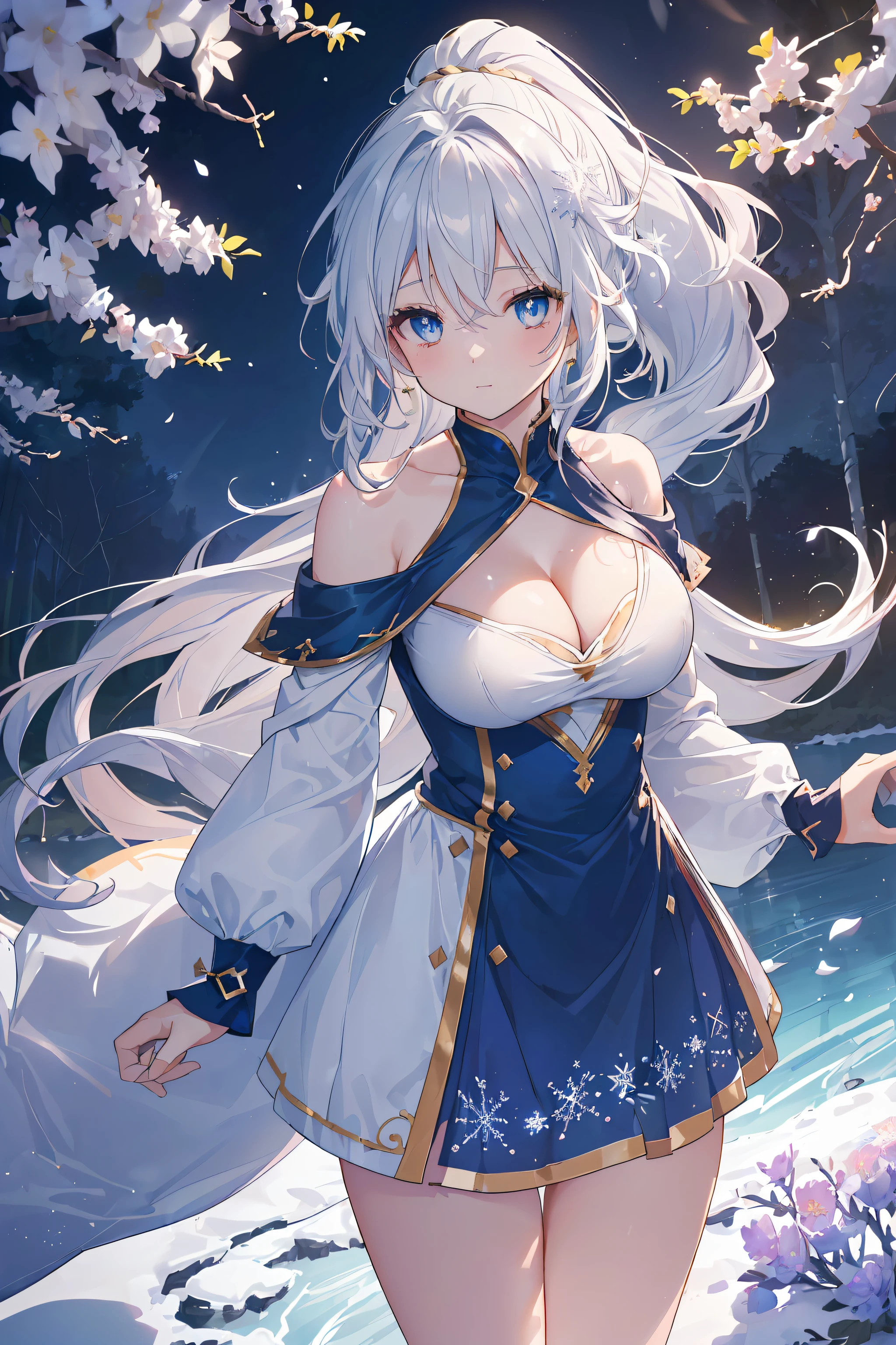 {((Anime, sur l’art, profondeur de champ, Flou de mouvement, Lumière rougeoyante, UHD, rétine, Chef-dœudansre, ccurate, anatomiquement correct, peau texturée, Super détail, high détails, de la haute qualité, Primé, meilleur qualité, Haute résolution, 16k))} . |
{((l'âge des étudiants est celui des filles, queue de cheval ondulée, cheveux sur épaule, cheveux très longs, cheveux très épais, Yeux détaillés, Yeux scintillants, G-sein, clivage, joyeux))} . | {((corps sexy, avec beaucoup de vêtements chauds, vêtements en coton))} . | {((parler d'une promenade, Forêt gelée, rivière au fond avec des fleurs gelées, Étincelles, Flocons, Chute d’étoiles))} . | {((Grand angle, Haut du corps, (Parfait_doigts:1.0), (Parfait_jambes:1.0), mieux_mains, plus_détail))}