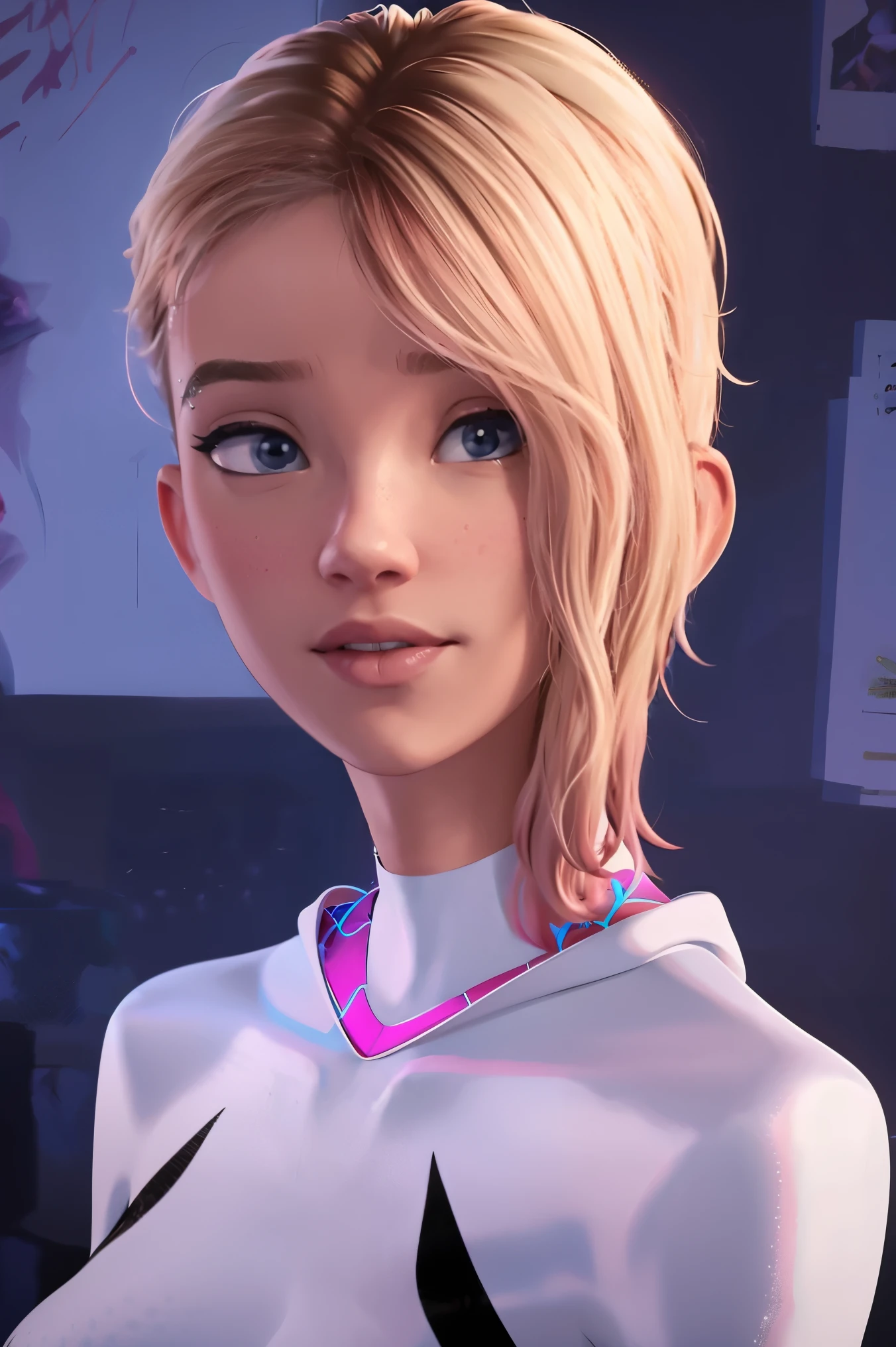 realistic, realism, photorealism, photo-realistic, high contrast, (photorealistic:1.4), (perfect female figure), 8k high definition detailed realistic, NSFW, (best quality, masterpiece:1.2), photon mapping, radiosity, physically-based rendering, best quality, highly detailed, 1girl, sgwen, nude