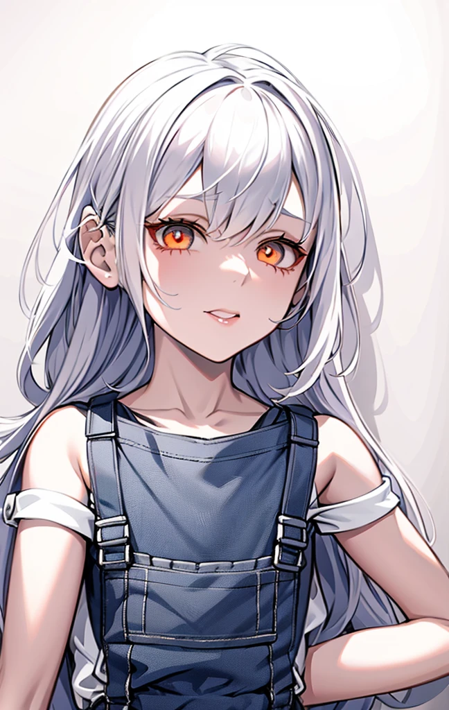 a drawing of a girl with a overalls, clean anime outlines, perfect lineart, lineart, intense line art, clean lineart, detailed anime soft face, line art!!, thick lineart, lineart, outline sketch, anime style character, anime shading), clean detailed anime style, shading, sharp lineart