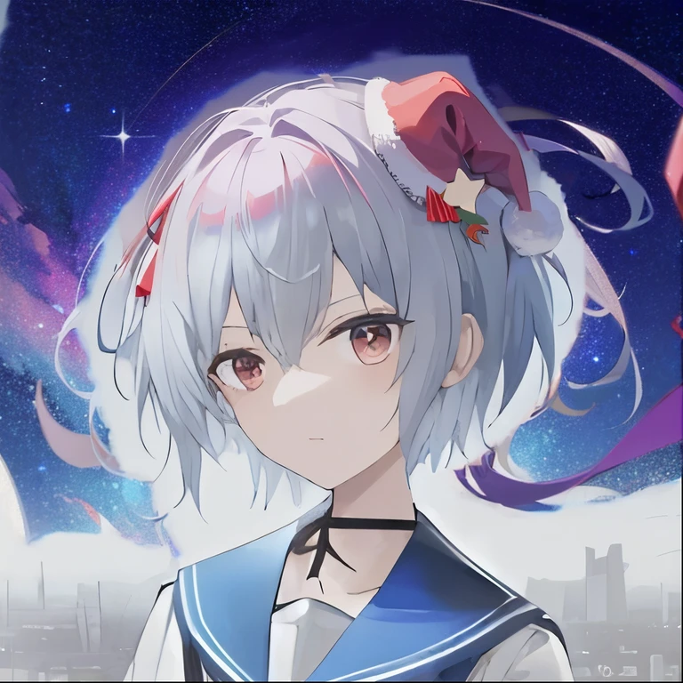 Glittering starry sky