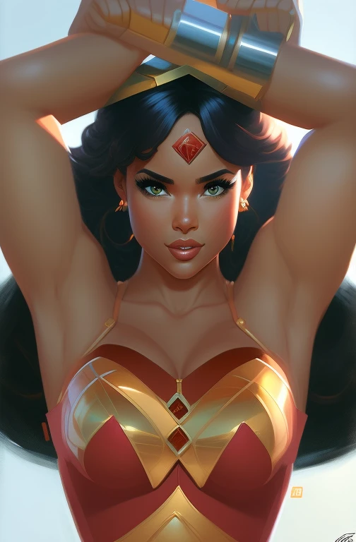 master part, melhor qualidade,Anissiaanisi,(Pixar 1.23 estilo), 2d, Artgerm 4K, Artgerm extremamente detalhado, in digital illustration style