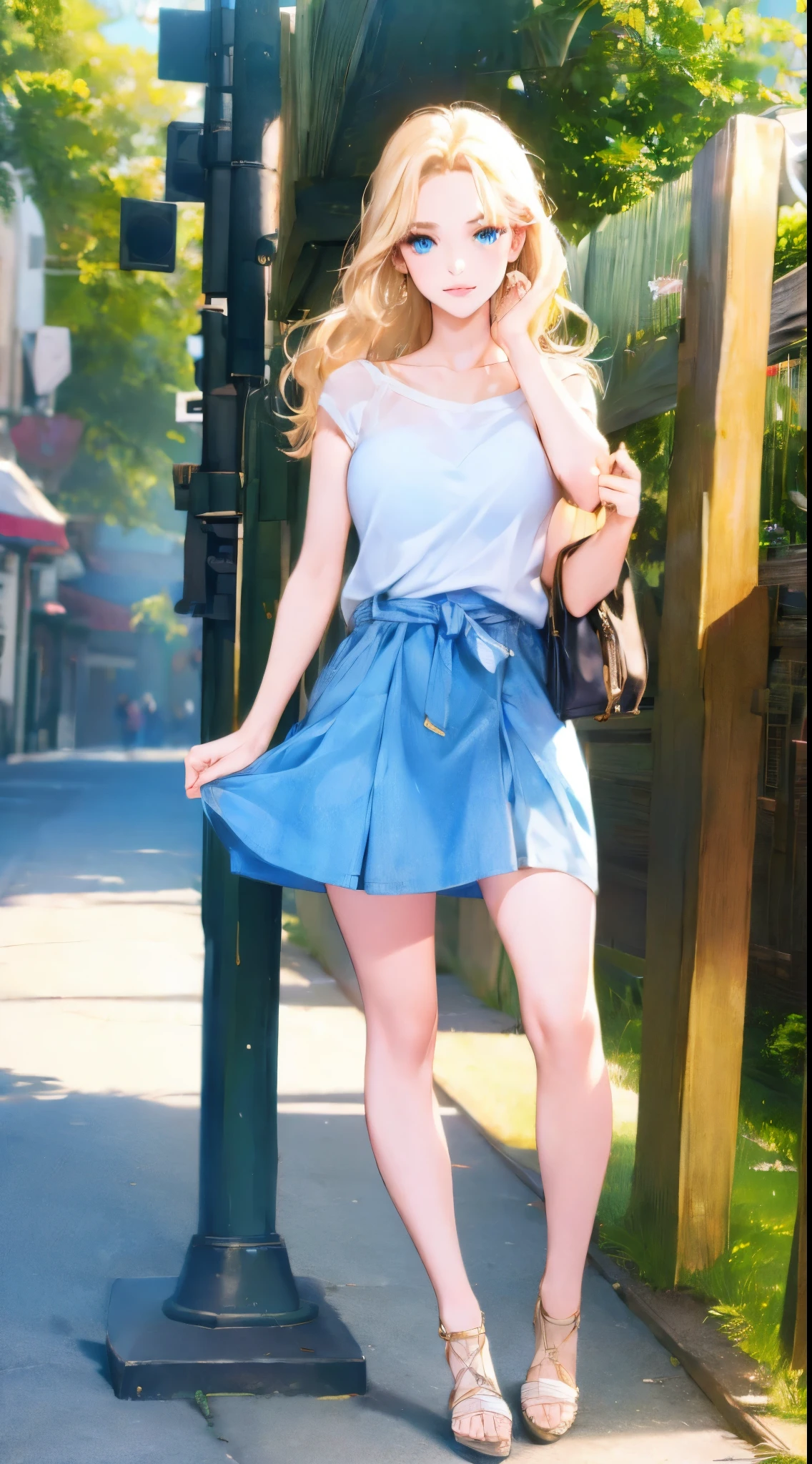 In her casual attire, Isabella exudes an effortless charm that is impossible to ignore. She often opts for chic and trendy outfits that reflect her bold personality and youthful energy. Her style is a perfect blend of comfort and fashion, showcasing her keen sense of style. Her blonde hair, usually let loose in natural waves, adds a touch of glamour to her casual look. Her captivating blue eyes, always filled with a spark of mischief, are one of her most distinctive features. They hint at her intelligence and cunning, a testament to her manipulative abilities. Isabella's slender figure is often accentuated by her choice of clothing. Whether it's a fitted t-shirt paired with jeans or a breezy summer dress, her outfits always highlight her model-like physique. Her casual attire, much like her personality, is daring and confident, her stand out even in the most casual settings.