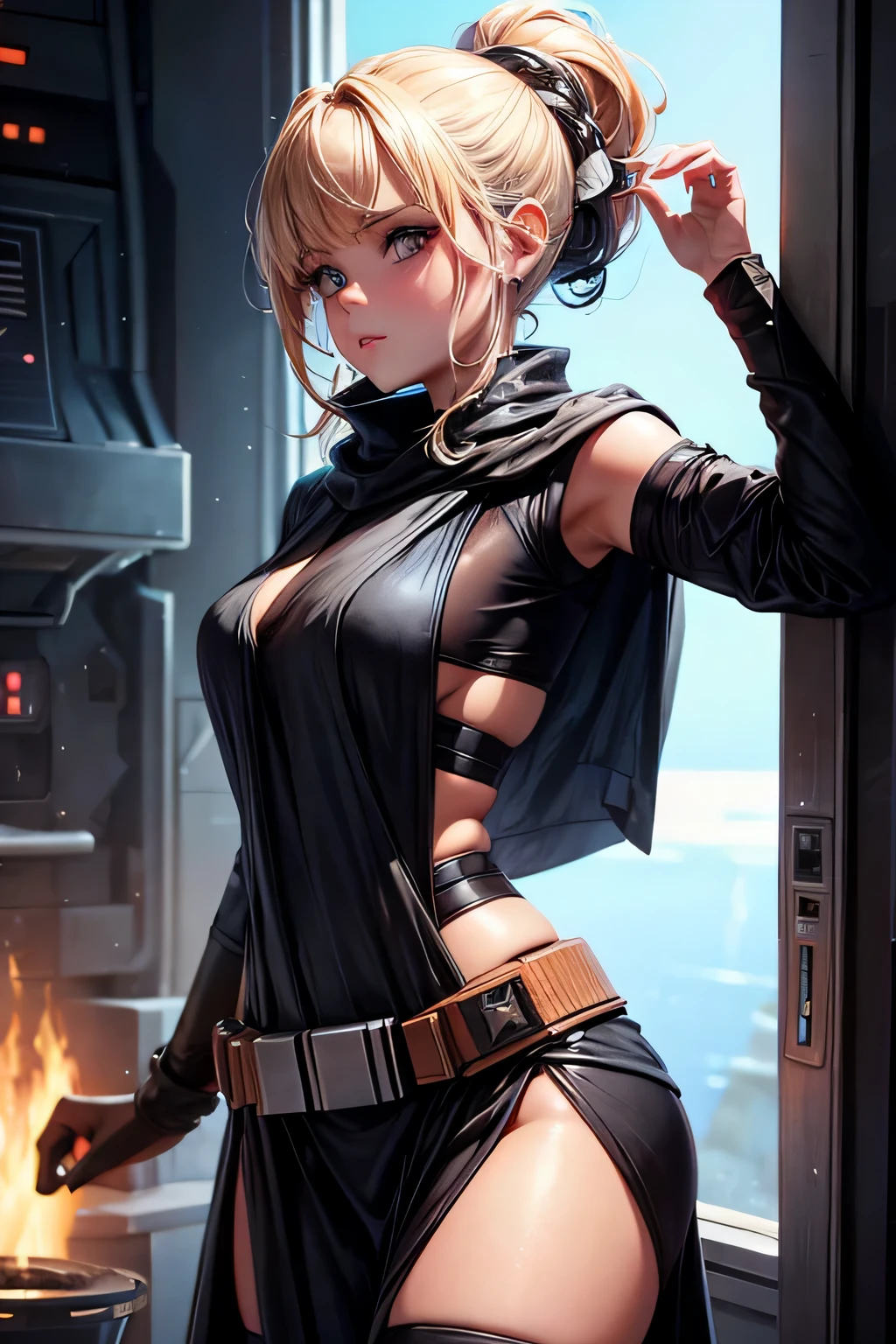 star wars, hot woman