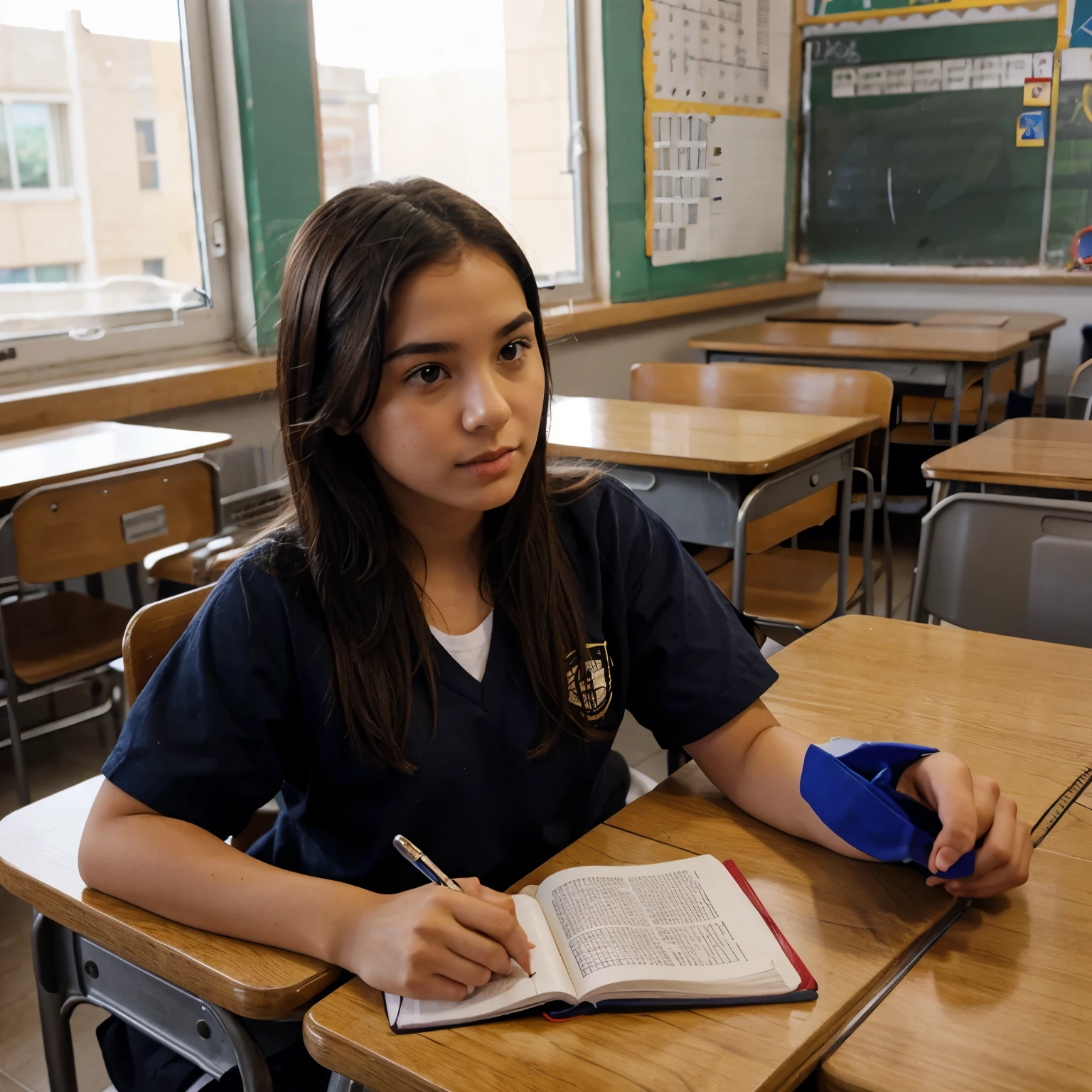13 year old teen on middle school