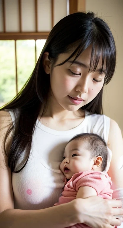 They bulge out in the shape of large, plump nipples.、A little sheer