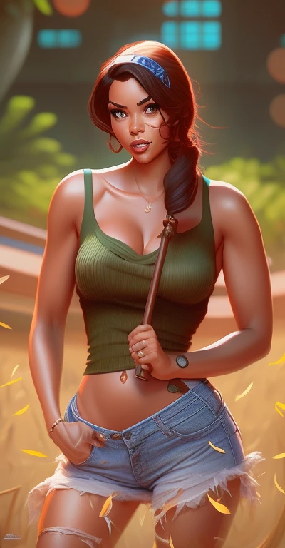 master part, melhor qualidade,Anissiaanisi,(Pixar 1.23 estilo), 2d, Artgerm 4K, Artgerm extremamente detalhado, in digital illustration style