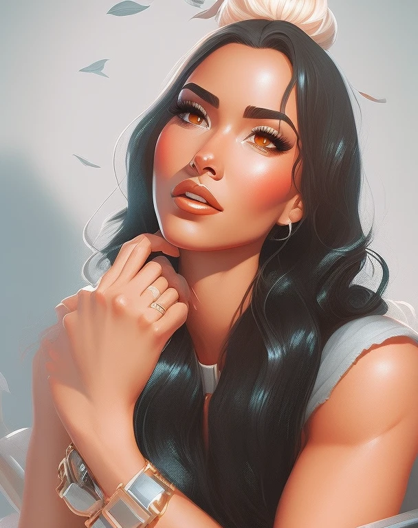 master part, melhor qualidade,Anissiaanisi,(Pixar 1.23 estilo), 2d, Artgerm 4K, Artgerm extremamente detalhado, in digital illustration style