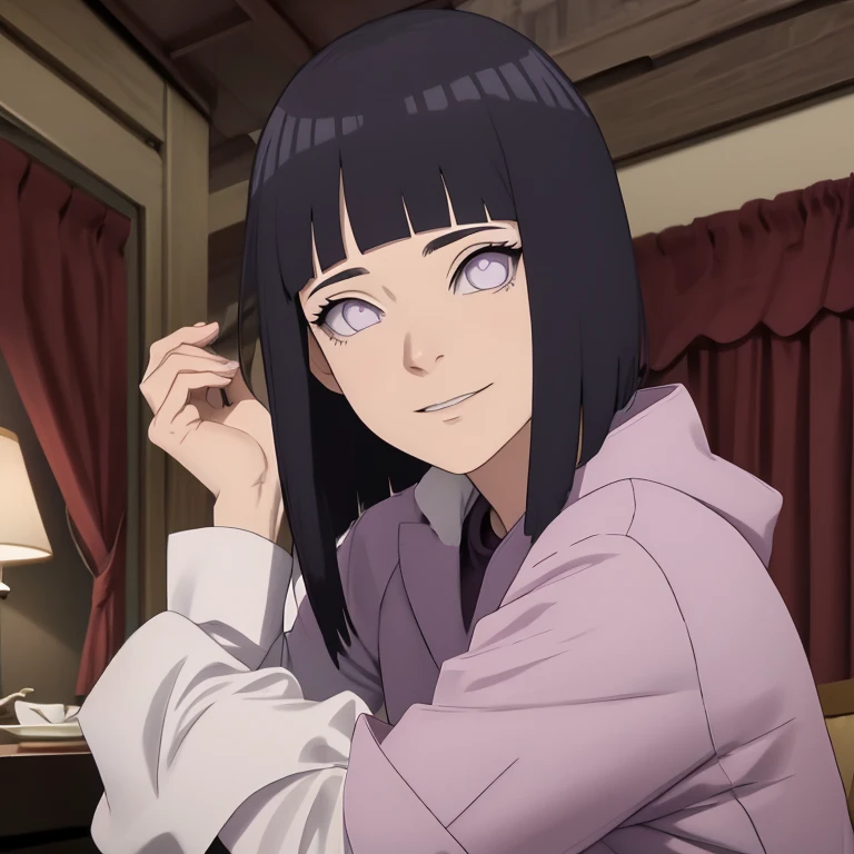 Fait, absurderes, hinata\(Boruto\), 1fille, seulement,femelle mature, Voir la visionneuse,composition parfaite, Lèvres détaillées, grosse poitrine, beau visage, Propotion corporelle, rougir, (lèvres roses), cheveux longs, yeux violets, regard doux, sourire triste, super réaliste, Détailée, séance photo, Visages et corps réalistes,(Porter l'uniforme d'une infirmière,Porter une coiffe d'infirmière,Bretelles longues tube bas noirs),(suer,Transpirez beaucoup,rougir,Être rouge au visage,Il y avait beaucoup de sueur sur mon visage,rougir),(gros seins),Dans les hôtels de luxe,Allongez-vous dans votre lit,pose enchanteresse,seins, montrant ses seins, breasts, nsfw