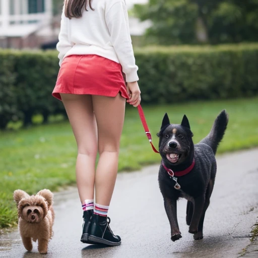 a dog fucking a girl, full with nudity, porn