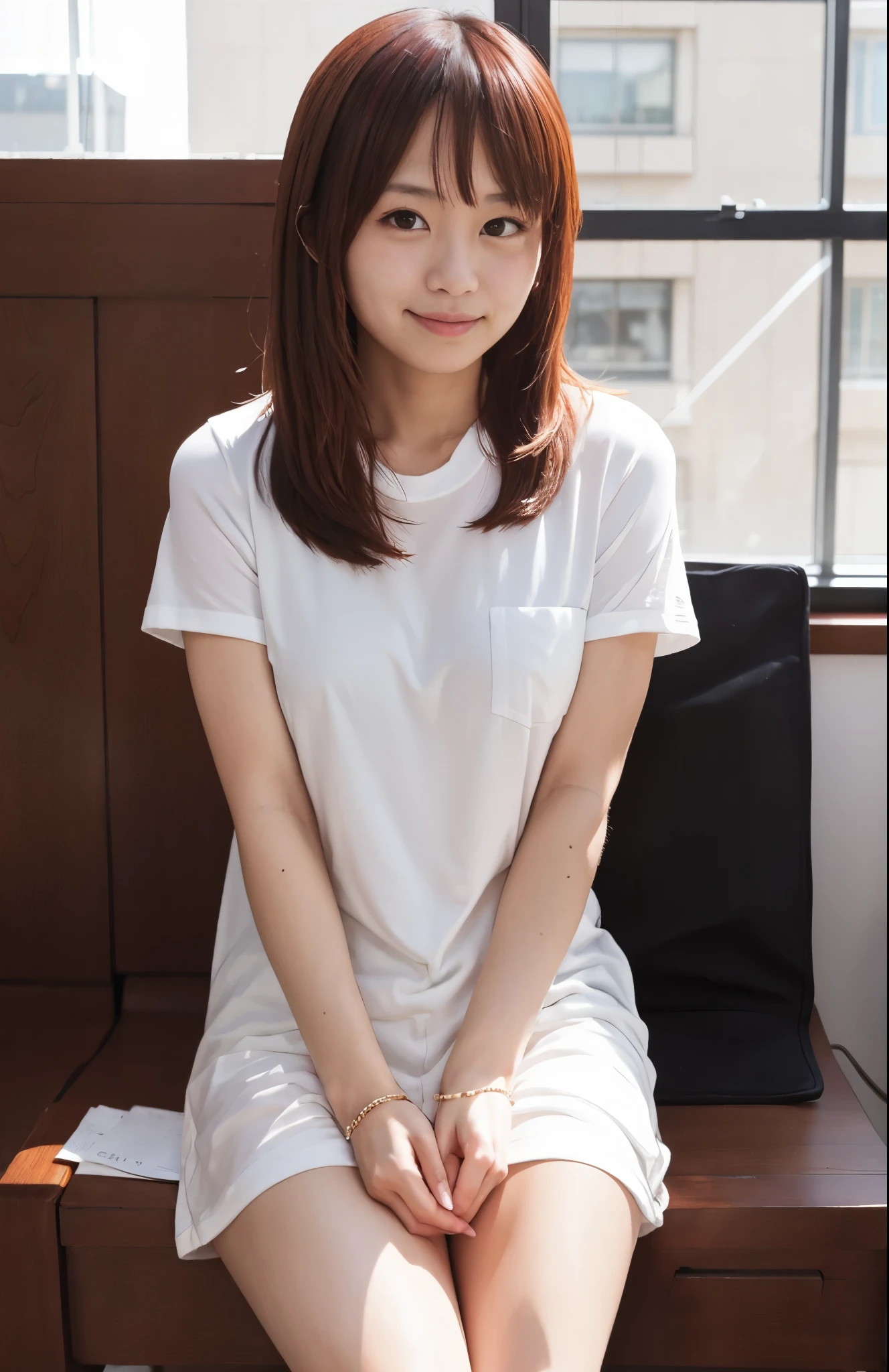 masutepiece,Best Quality, 1girl in, Solo, slight smile, slight smile, cherry