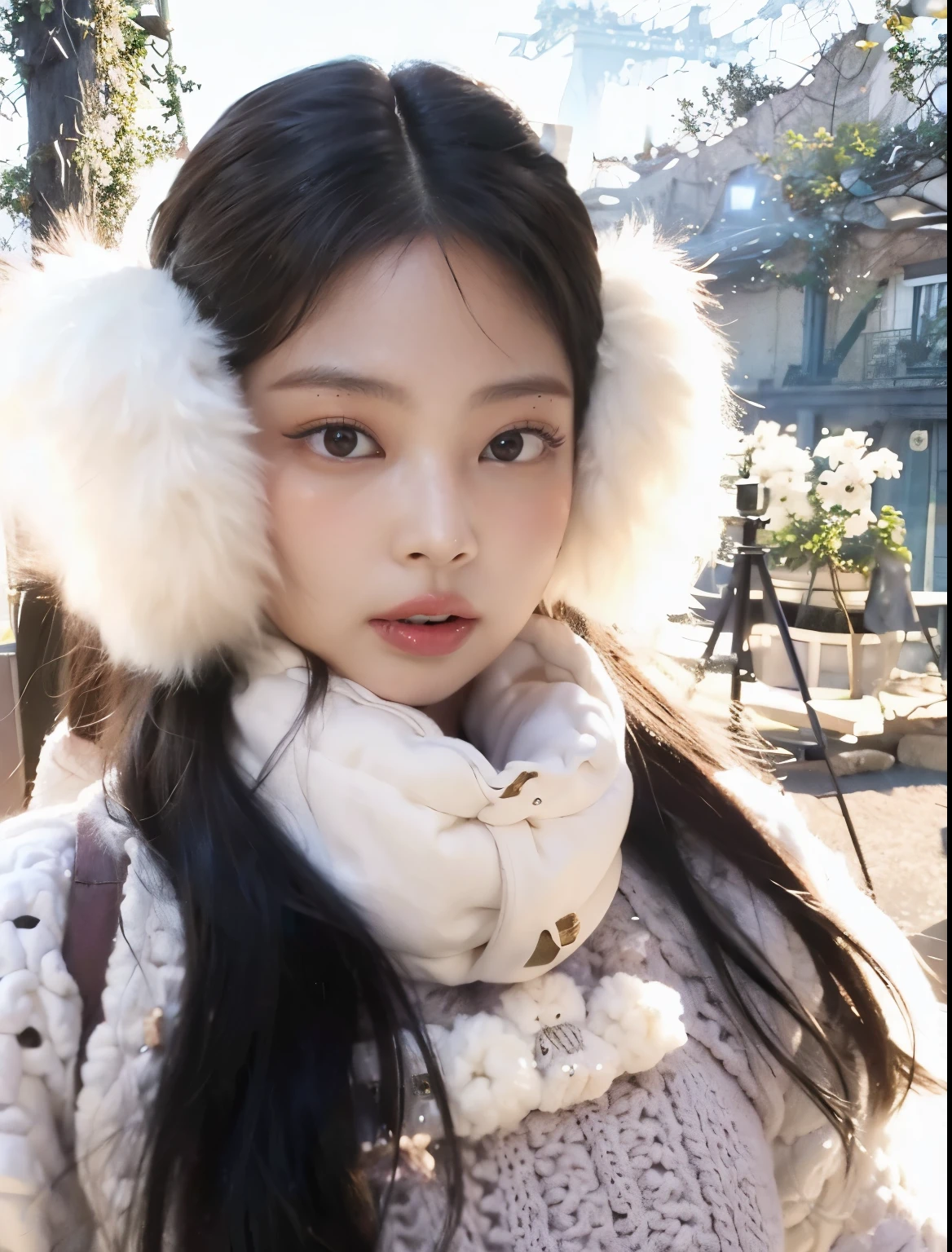 KIM JENNIE from BLACKPINKface, FOTORREALISTA, ULTRAHD, 8k.