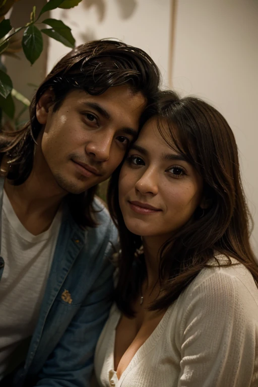 In the quiet corner of their lives, Maria and Juan met, unidos por el hilo invisible del destino.