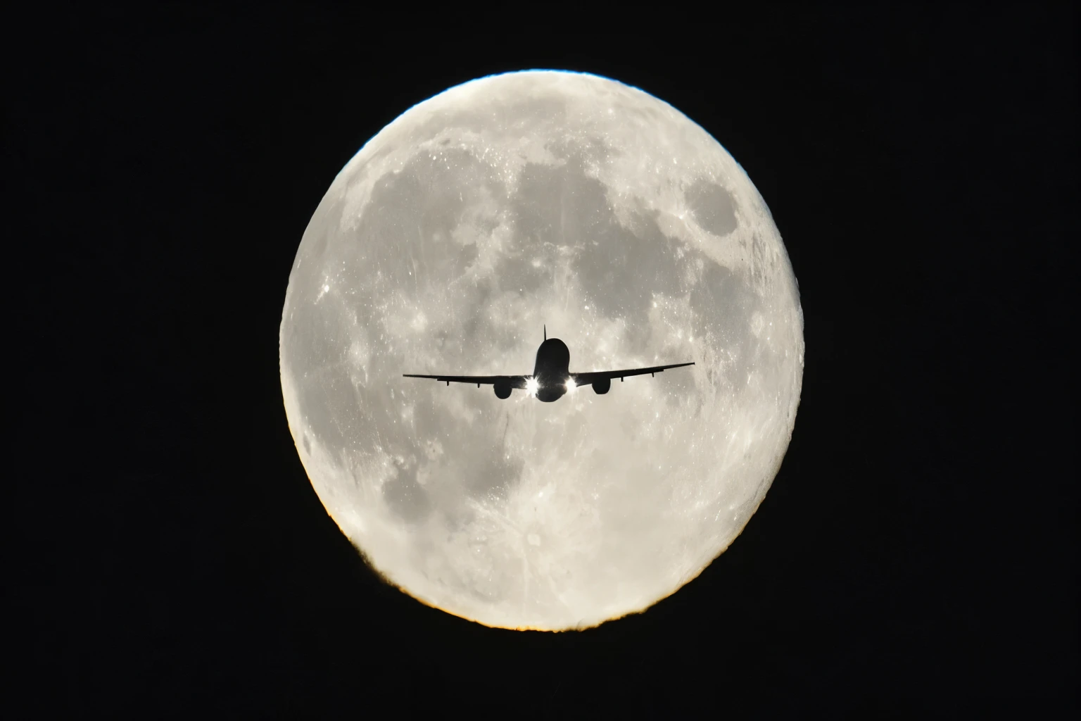Another plane in the distance, please.,