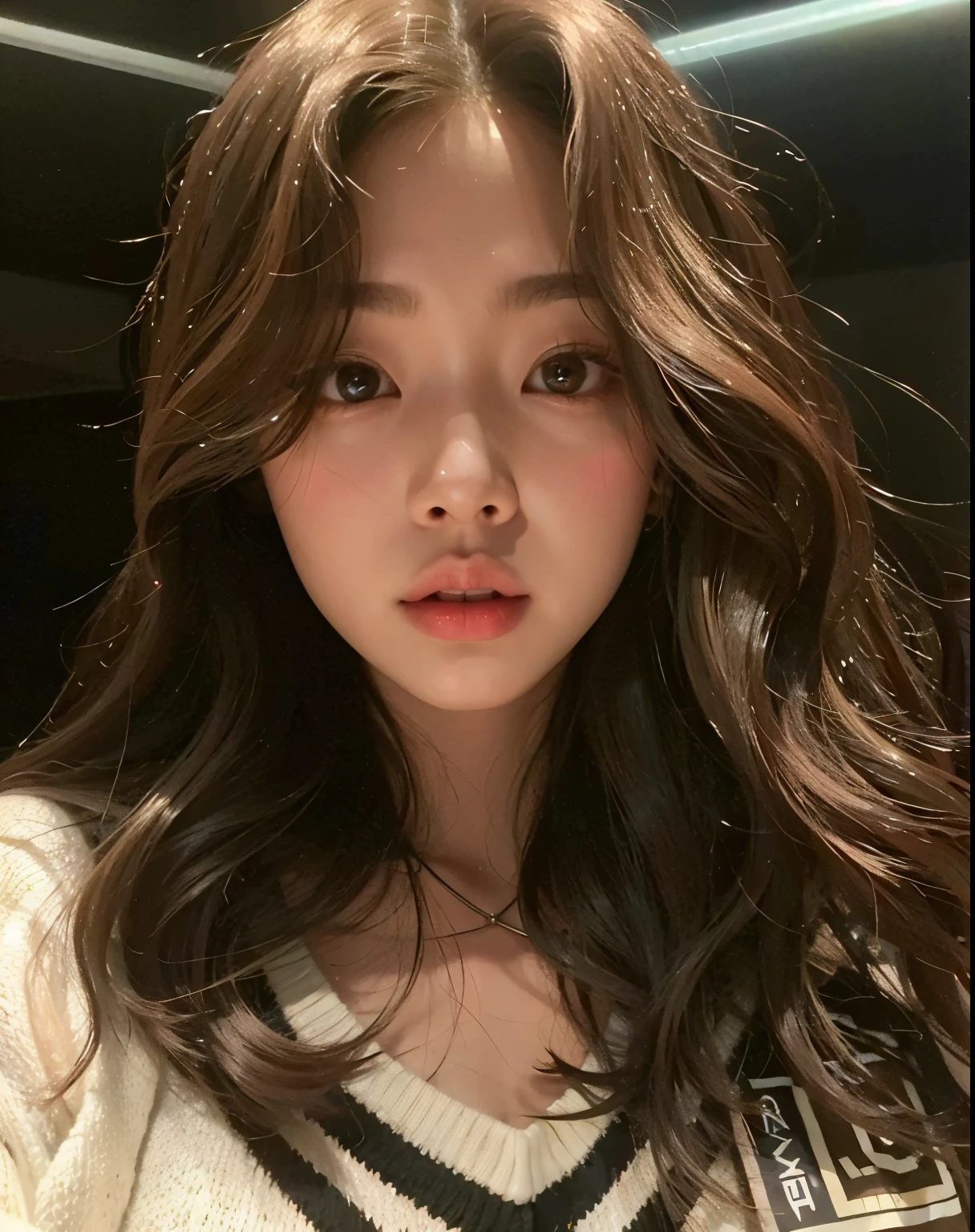 a close up of a woman with long hair and a sweater, jennie blackpink, Parque Ji-min, Lee Ji-eun, Lee Ji - Eun, Heonhwa Choe, Jaeyeon Nam, Dom Yunjoo, Shin min jeong, Jinyoung Canela, Hwang SE - EM, TaeJune Kim, jossi do blackpink, kwak ji jovem