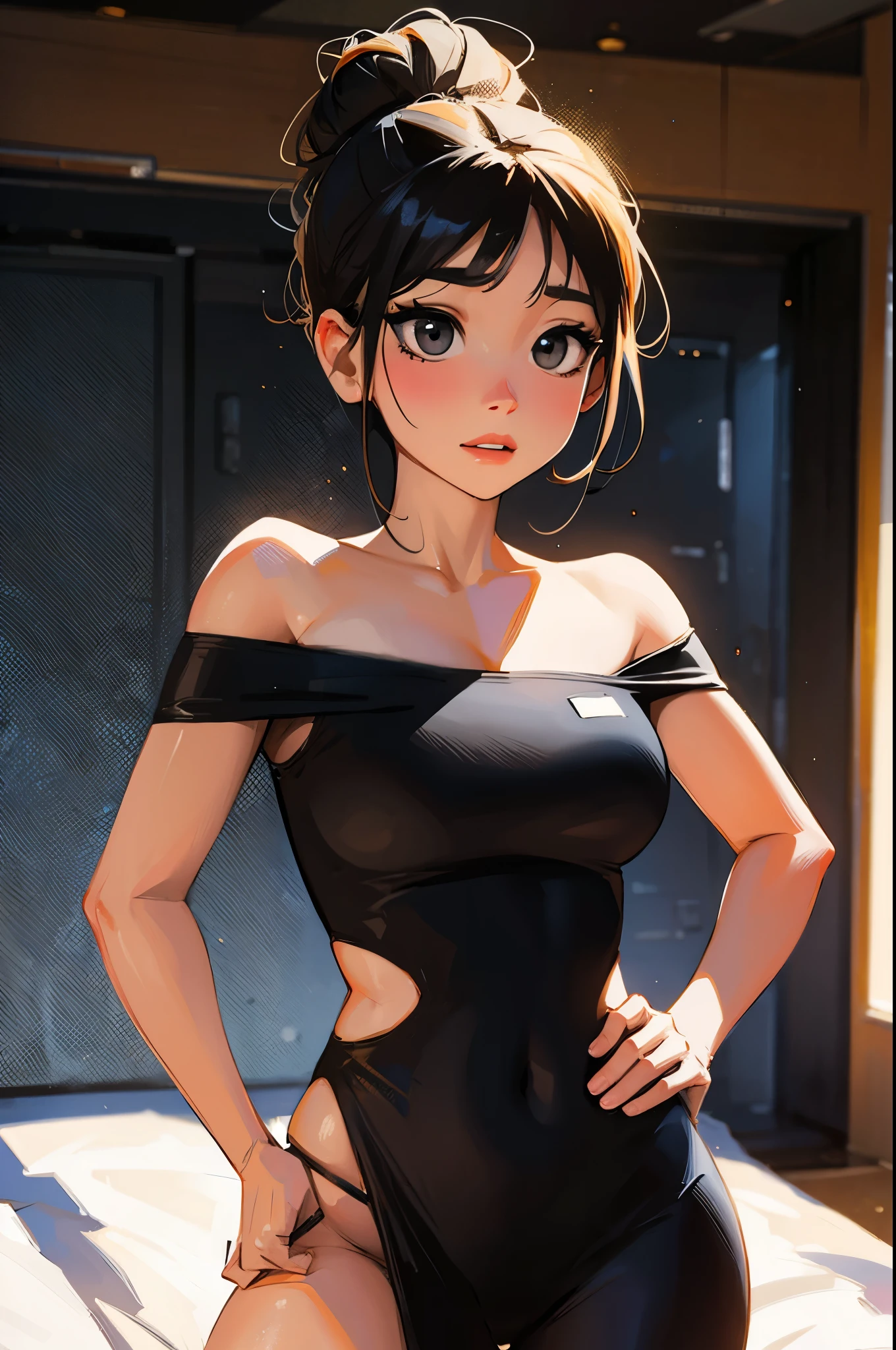 Black eyes