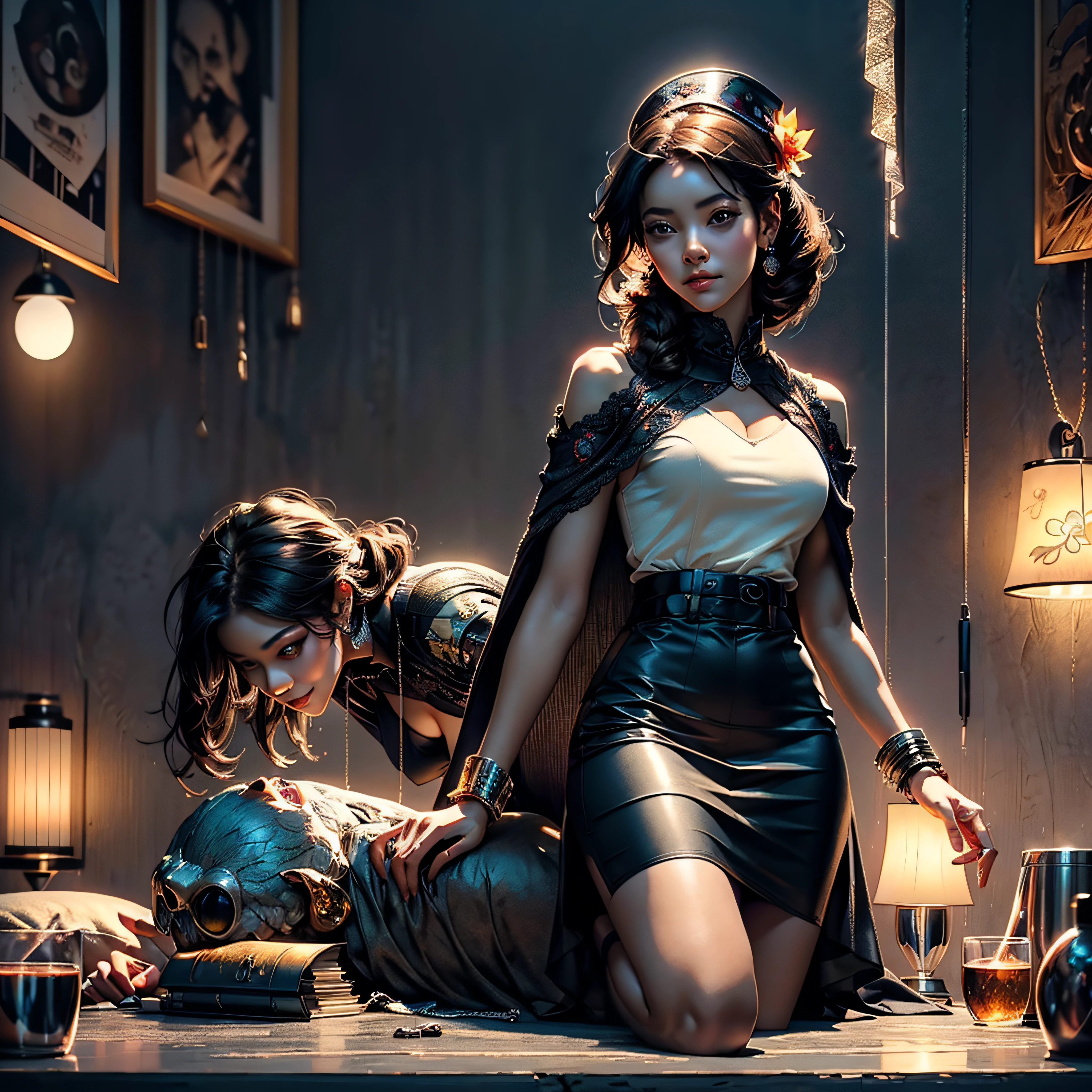 Dragon_Howling Heroe_Girl outfits Ghost_Rider suit Urban deep path equirectangular blaze SkullFire_Rider Beholder Drag Queen motorcycle rider Unrealengine5 ultra Masterpiece Van_Gogh chef-d' bike Cinematic sunLight🎈🍦🍹❤🔆🕡(😘(kneeling:1.1)👩🎀👗⚜👒🥿👡🩲💅)🎪🎢🎡🎠 hyper_photo-realistic saturate meticulously intricate ultra optimal ultra_high-def ultra_high-quality accurate ultra_high-details ultra_high-res color-coded shading perfection reflex extreme improved Octane_rendered opengl-shaders glsl-shader UHD XT3 DSLR HDR "Ororo Munroe" Baroque symmetrical ((Goddess athletic Diva african black dreadlock curly agate blackess skin tanmed ultra gorgeous cheekbones effects rougeoiment embarrassed ultra beautiful yeux dark brown pupils black irises turquoises sapphires lazuli ecstatic open mouth teeth obvious smile (tougue fall droplet water drop of water) cape levitating jacket floating Bridaldress Dickey Collar Charm Elastic Lace Turtleneck Sleeve Blouse Pullover Lining clavicles shoulders:Open papillotes white leather tiny breasts fine sideboob satin safran orange yellow skirt soies assorties lace corsait gothic zip tin livid red thick amples spinelles nombril revealing diamond heart chastity_belt silver adorned padlock Gold lock pubis scarlet pubis-hairy obvious indigo garter snap thighs legs boots)) ruby invoke CGSCOSITY onyx Tourmaline silver opals moto inox Mechanized carbonite skull_Flamme reflection armor chrome gold fathom brass lava navy plasma earth lava incandescent flash-fire-shoot depthfield ark population car background floraison Monarch kindergarden monster butterfly tattoo girl naked sex nsfw multi various etc. --v 5.2 --s 1000 --c 20 --q 20