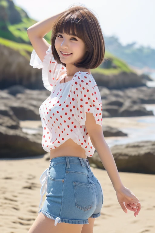 cyclone,adorable, ,, , japanese , (sheer summerdress:1),BREAK, ((Skirt fluttering in the cyclone :1.4)), (hair blowing in the cyclone:1.4), (leaning forward:1.2),curly hair, hair scrunchie, twintails,(smile:1.1), (extremely detailed eyes:1), (best quality:1.0), (超A high resolution:1.0) ,(photo realistic:1), (ultra detailed:1.0), (8k RAW photo:1.1),BREAK, looking at viewer,( wind lift, WindyUpskirt:1)リボン付きの高いツインテール,sfw