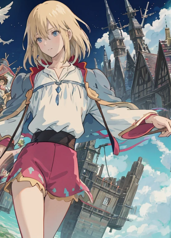 Howl's Moving Castle、leeway、male people、Sorcerer、magical land、Granblue Fantasy、Grabble、The upper part of the body