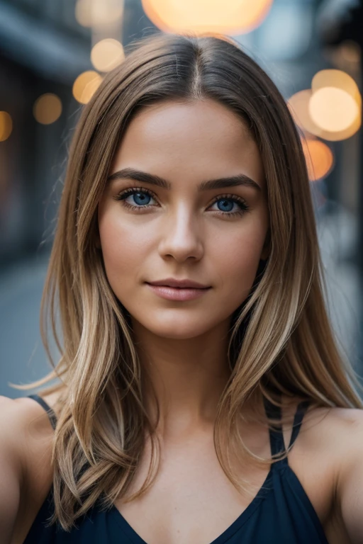 (Selfie, Vue de dessus: 1.4), (Right half of the body: 1.4), RAW UHD portrait photo of a 24-year-old blonde (Femme aux yeux bleus) marcher dans une ruelle sombre, gros seins,, Village la nuit, (Lingere), (neckline), specifics (Textures! , cheveux! , Briller, Couleur!! , disadvantages: 1.1), Bright eyes with lots of detail (looking at the camera), SLR lighting, Reflex, Ultra-quality, re sharpness, profondeur de champ, grain du film (centre), Fujifilm XT3, Limpide, Centre du cadre, beau visage, mise au point nette, street lamp, neon lighting, Bokeh (dimly lit), Nuit, (Ciel nocturne), detailed skin pores, peau grasse, coup de soleil, intricate eye details, corps entier, wavy hair