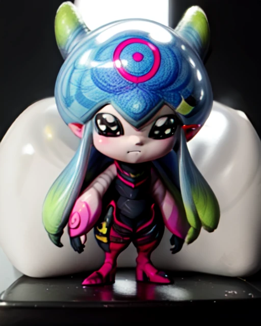 masterpiece,absurdres,best quality, 1boy,solo,jellymon,2d,full body, background,anime,chibi,((jellymon as a Boy)), Femboy , bottom Heavy