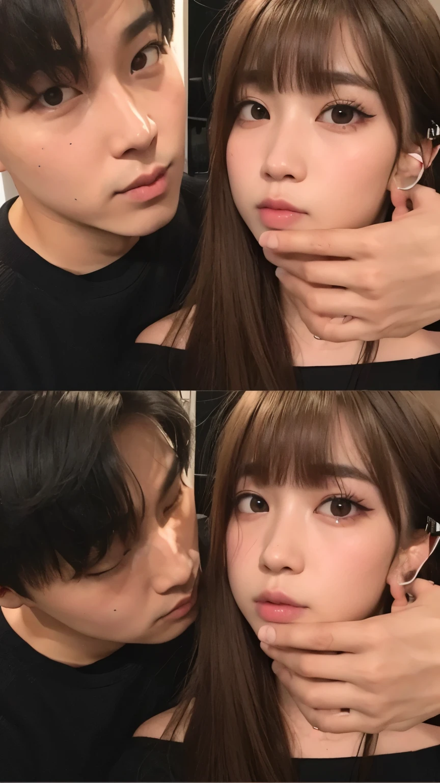 wonyoung from ive and jungkook from bts